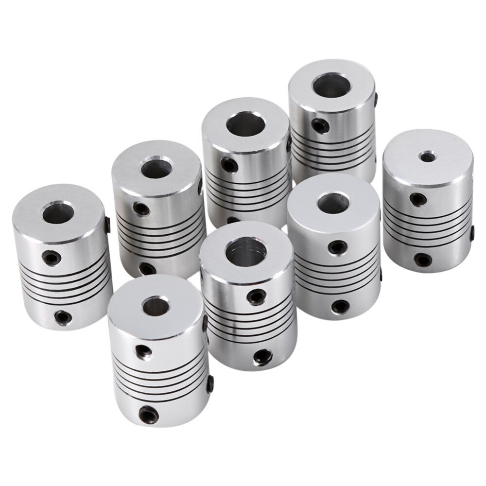 1 Pcs Flexible Shaft Coupling Rigid CNC Stepper Motor Coupler Connector Shaft Coupler
