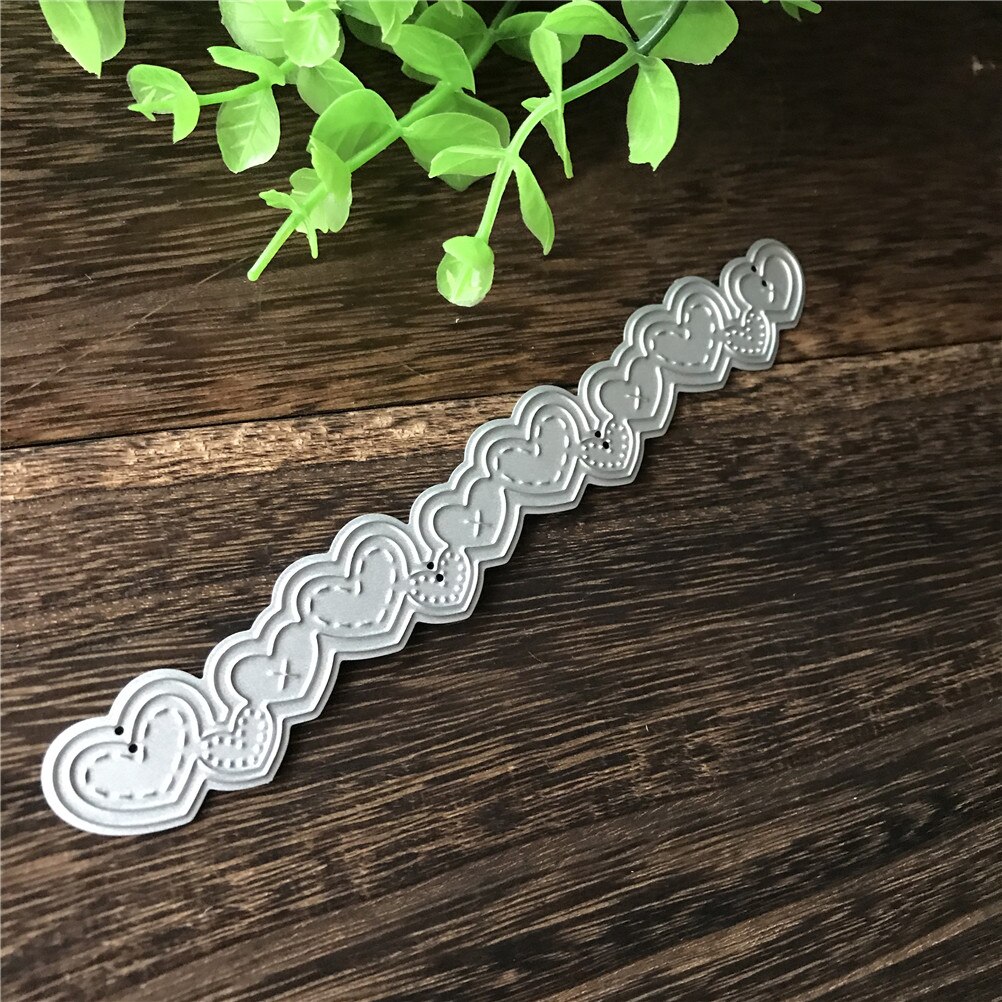 Amore striscione design in Metallo Fustelle stampino per Il FAI DA TE Scrapbooking Goffratura album di Foto di Carta Carte decorativo Artigianato Modello