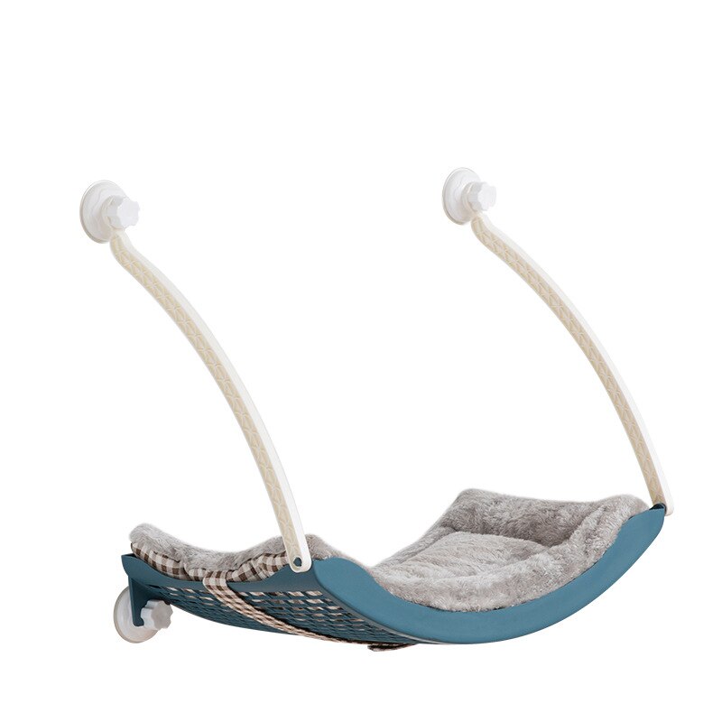 Hamak dla kota opalanie wiszące żwirek dla kotów przyssawka balkon okno huśtawka wiszący kosz: 3