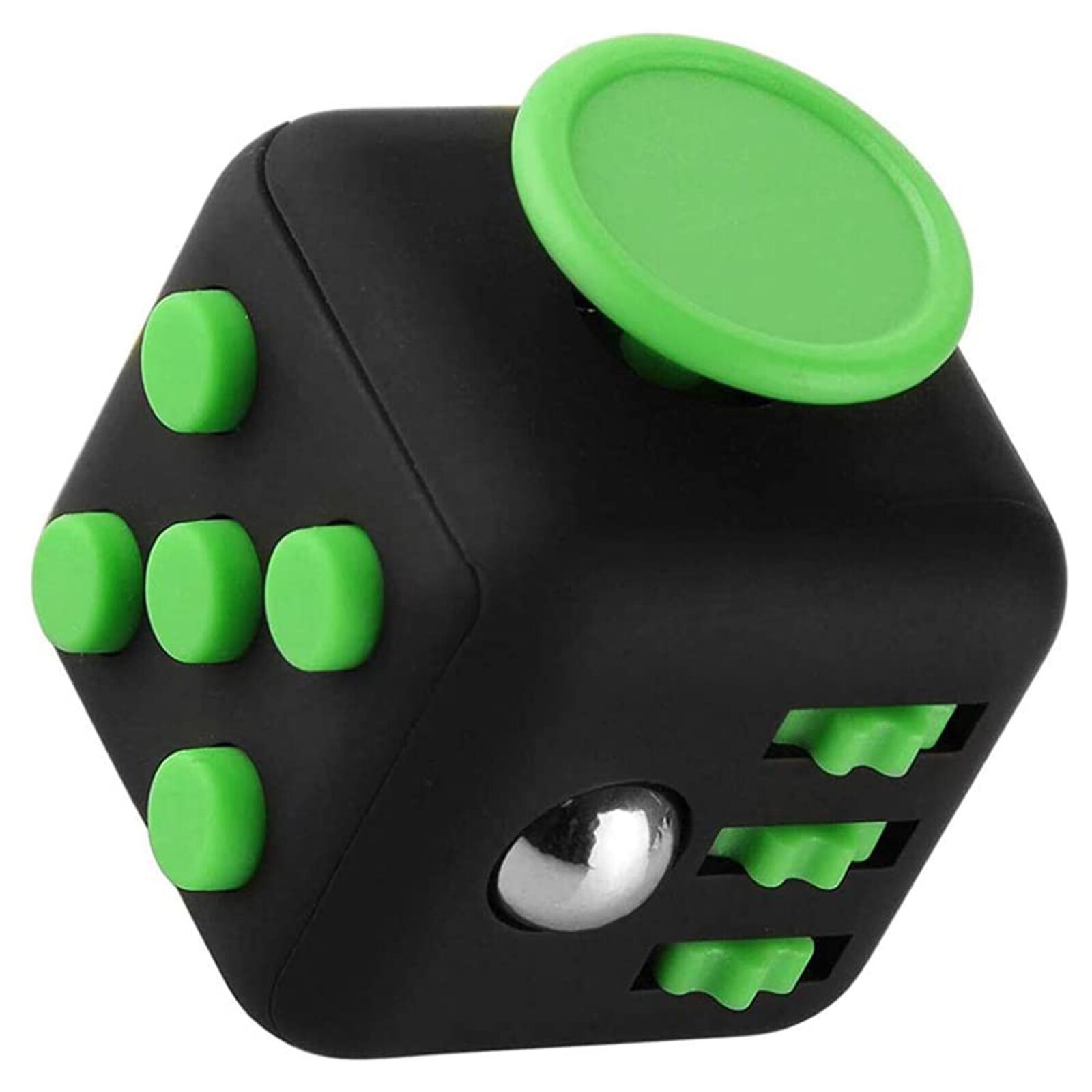 Decompression Toy Anti-Anxiety Children Desk Decompression Cube Button Sound Rolling Joystick Button Decompression Toy