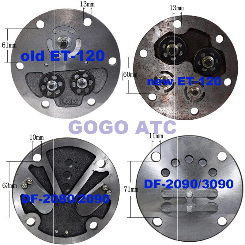 Valve plate ET EV DF Intake and exhaust valve Air compressor pump head accessories Piston air compressor