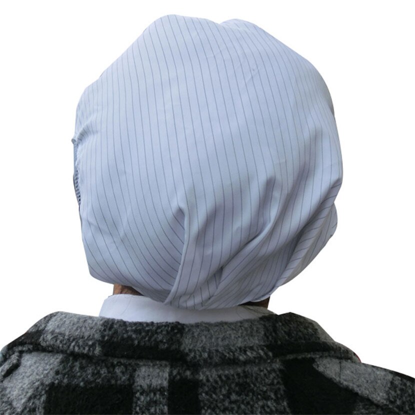 Anti Static Protective Headgear Cleanroom ESD Clean Room Food Working Hat Industrial Security Labor Workshop Head Protection