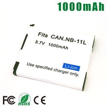 NB-11L NB11L Nb 11L Batterij Voor Canon Powershot A2300 A2400 A2500 A2600 A3400 A3500 A4000 Is 320 340 350 110 hs L10 245 265 155