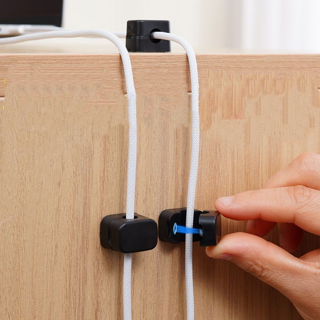 1/6/12 Stuks Magnetische Kabel Clips Zelfklevende Snoer Houder Kabelmanagement Winder Protector Desktop Tidy Usb lader Kabel Houder