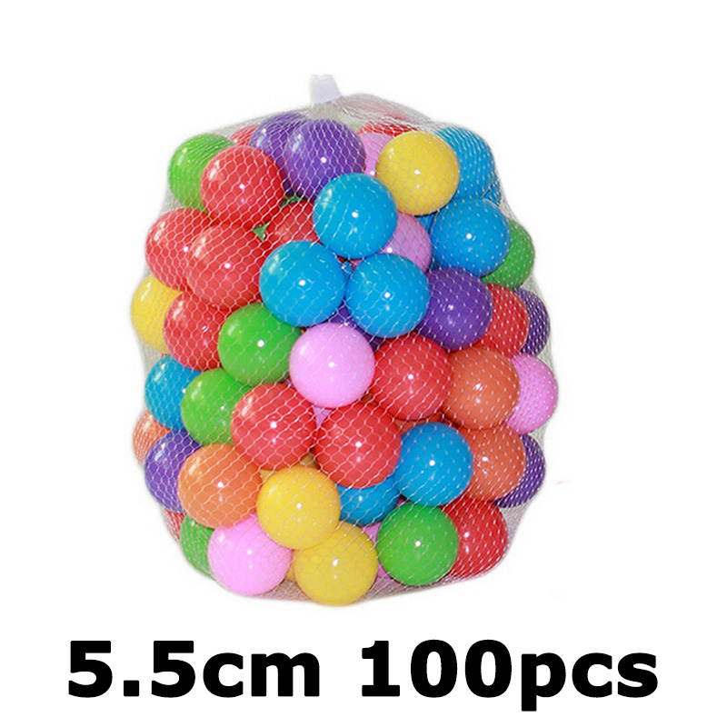 Pelota suave, Pit, piscina de agua colorida, Ola de mar, pitos, juguetes de bebé divertidos, Bola de aire antiestrés ecológica, diversión para los niños al aire libre, deportivos: 100pcs