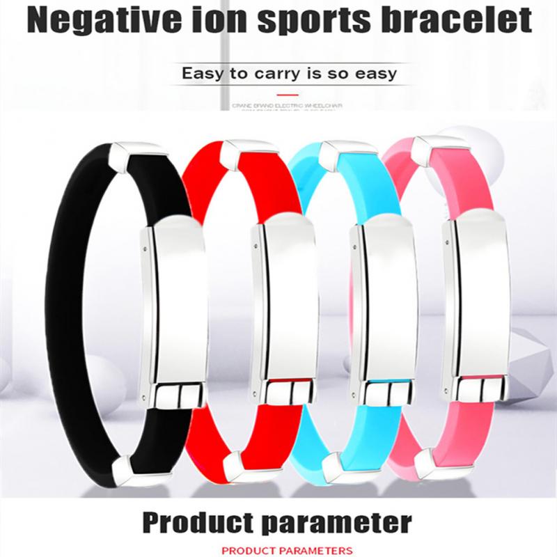 Adjustable Electrostatic Eliminator Anti Static Bracelet Men Women Body Static Eliminator Negative Ion Energy Balance WristBand