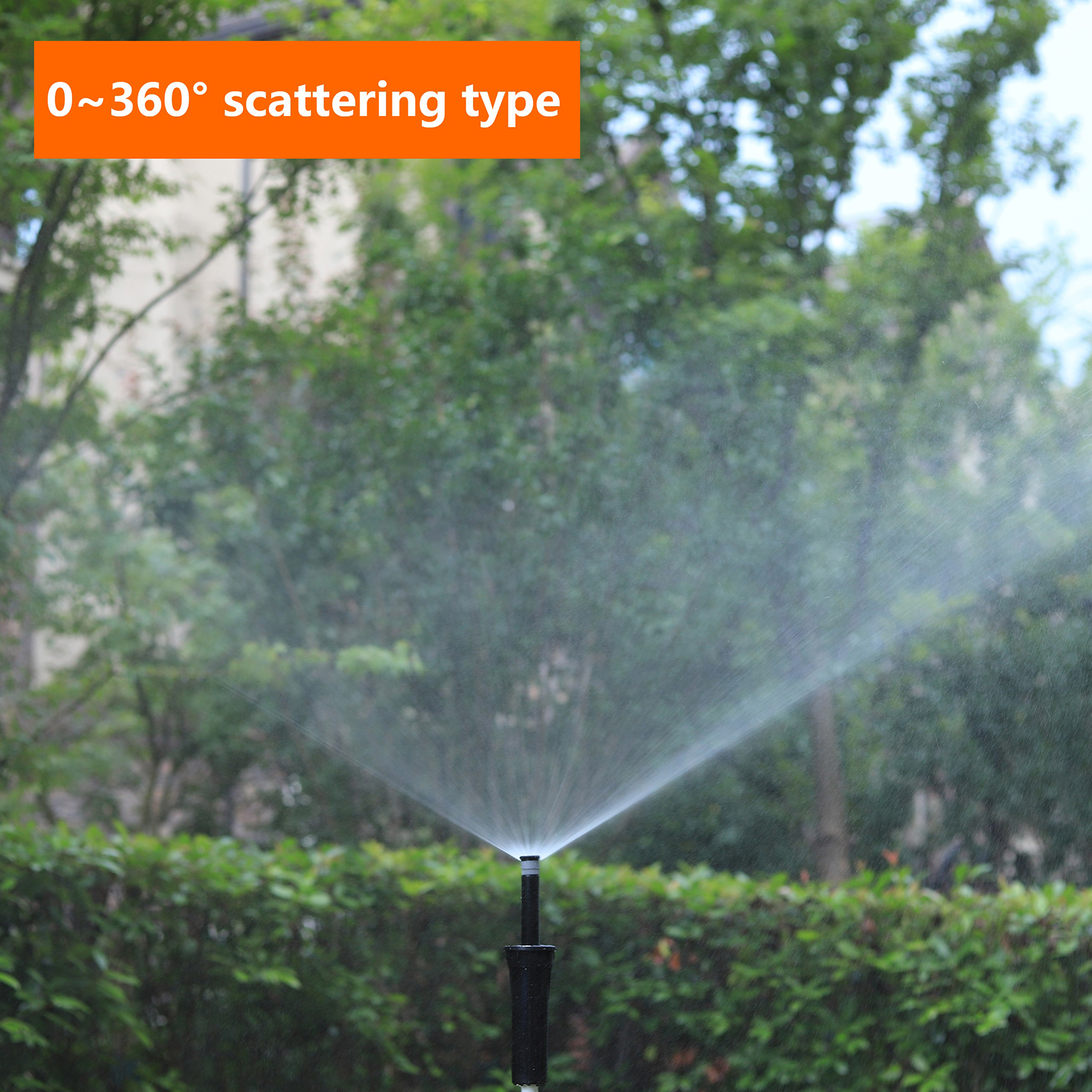 1/2 "Binnendraad Automatische Intrekbare Verneveling Sprinkler Gazon Turf Irrigatie Tool Tuinieren Begraven Pop-Up Watering Sprinkler