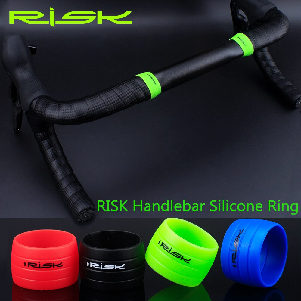 Boucles De Fixation En Silicone Pour Ruban De Guidon De Vélo - Anneaux Antidérapants Compatibles Avec Poignées En Arc