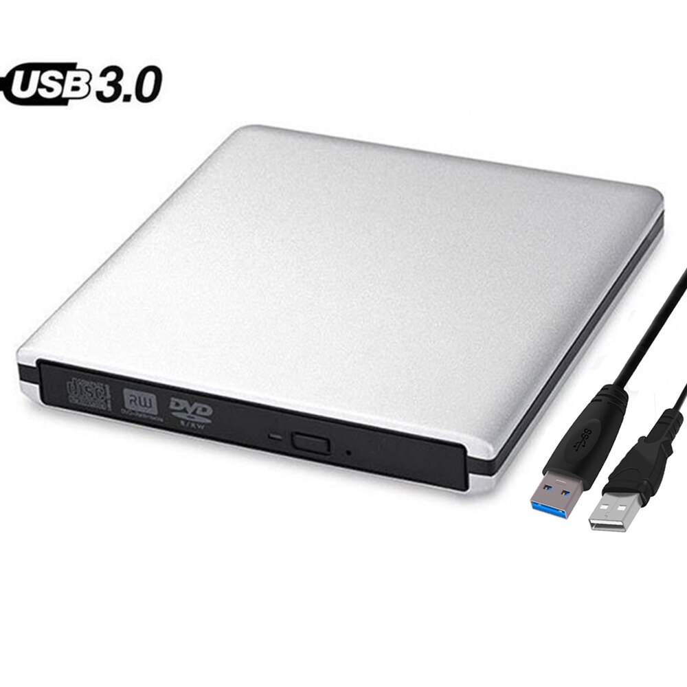 USB 3.0 Externe DVD Drive DVD RW Brander Schrijver CD-ROM Speler Voor Apple Macbook iMAC Laptop Computer PC Windows 10 /8/7