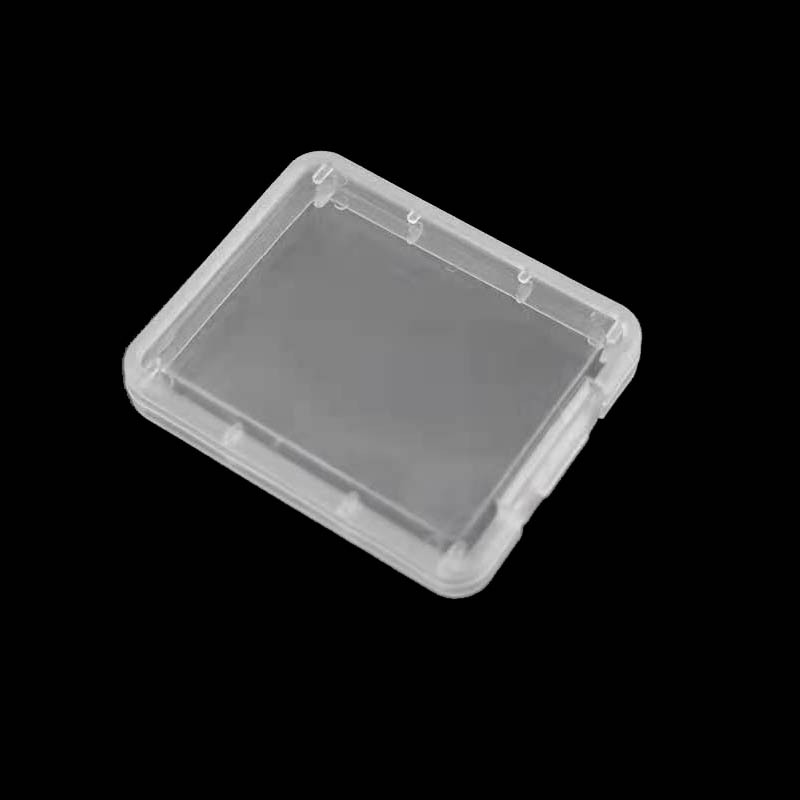 400pcs/lot CF memory card cases box enclosure , slim card holder plastic case Protector for CF 128GB