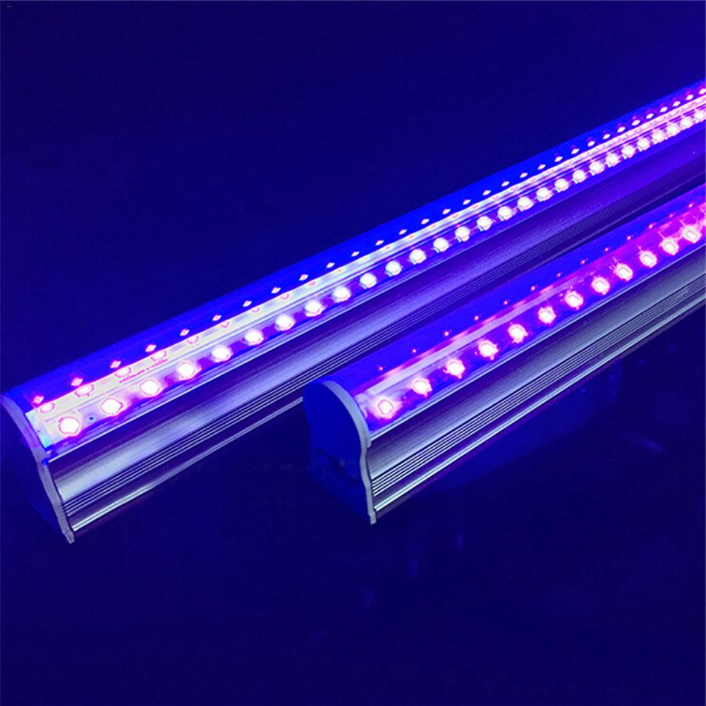 24 LED Black Lights 6W Portable Black Light For UV Art Dimmable Blacklight Ultraviolet Lamp For DJ Party Black Bulbs