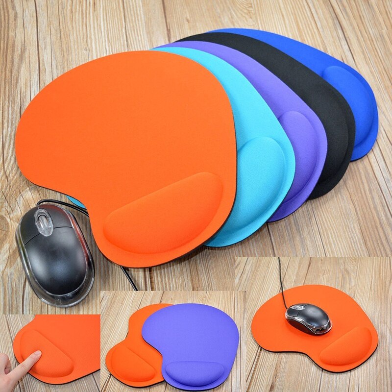 Silikon mjukt handledsstöd stöd musmatta gaming möss pad för pc bärbar dator