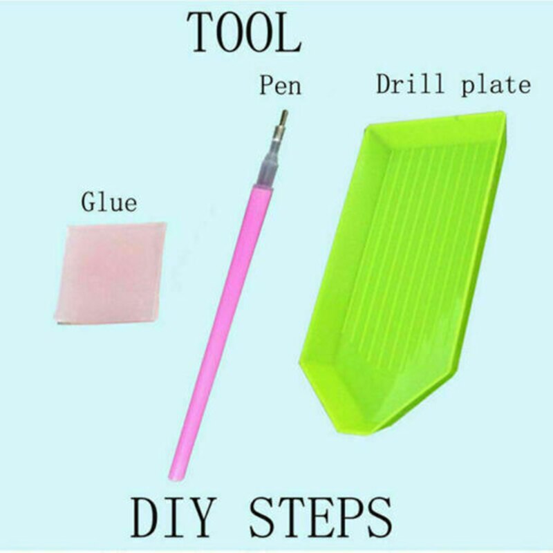 5D DIY Partial Drill Round Diamond Painting Couple Bird Animal Rhinestone Embroidery Canvas Cross Stitch Kit Home Decor