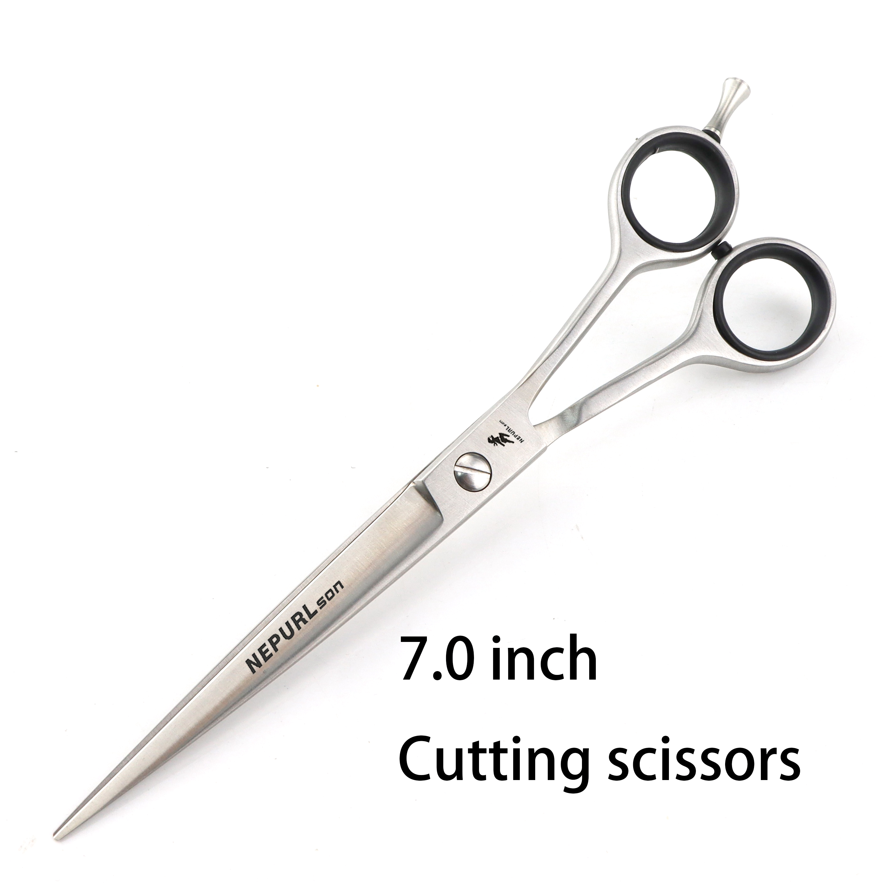 Hårsaks 5.5 " 6 " 6.5 " 7 " japansk rustfri frisørsaks hårklippesaks saks til frisør: Grå