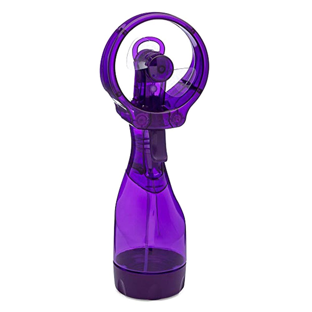 Mini Handheld Cooling Water Spray Mist Fan With Spray Bottle Desk Humidification Cartoon Handheld Large Capacity Water Storage