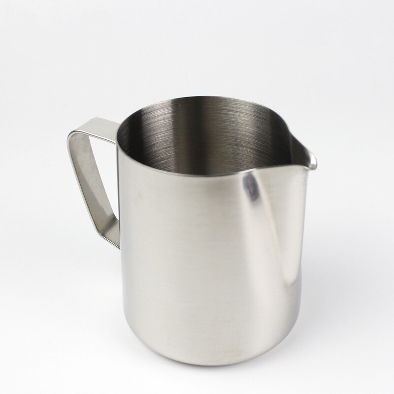 Tasse à café en acier inoxydable, 150/350/600/1000ml, Pots à café, poignée, bec de café, guirlande, tasse à Latte
