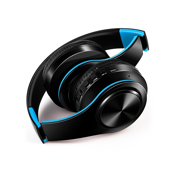 AYVVPII Lossless Player Bluetooth Headphones with Microphone Wireless Stereo Headset Music for Iphone Samsung Xiaomi mp3 Sports: black blue