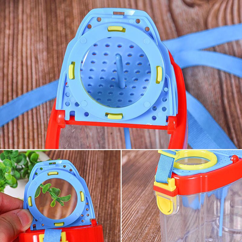 Bug Catcher Critter Barn Habitat for Indoor/Outdoor Insect Collecting Box Transparent JS23