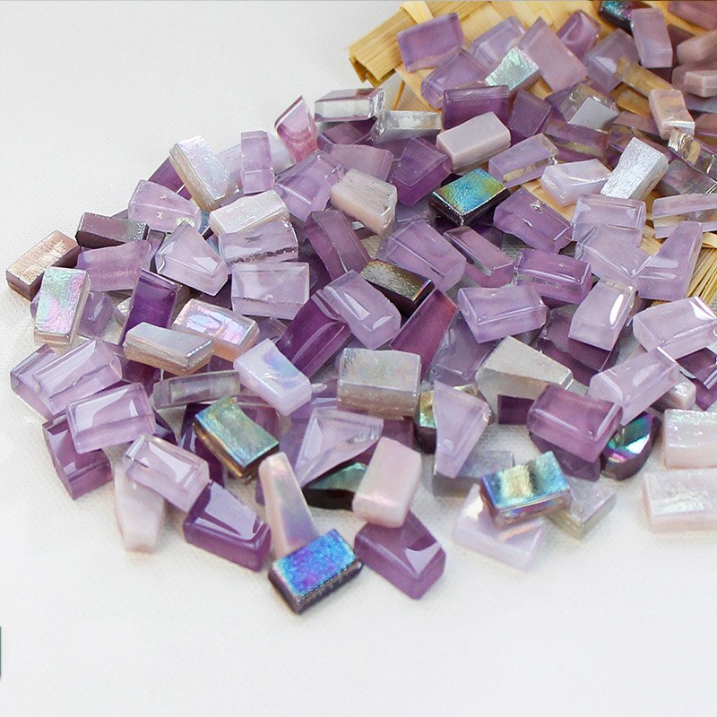 2022 Mixed Color Mosaic Fragments Irregular Shape Coloful Crystal Mosaic Tiles For Crafts Bulk Diy Decoration Materials: 8