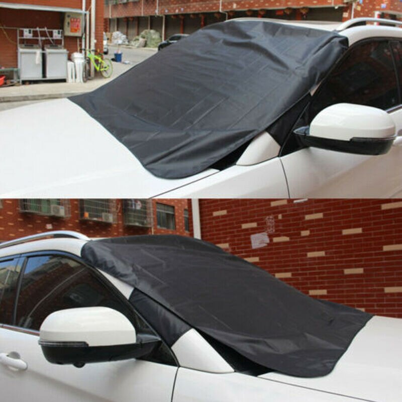 Car Windscreen Cover Anti Snow Frost Ice Shield Dust Cover Heat Sun Shade Wind