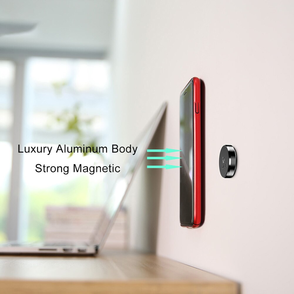 Mini Magnetico Supporto Del Telefono Dell'automobile Per il iPhone 12 Con Bottoni Car Dashboard Mount Stabile Delle Cellule Del Telefono Mobile Del Supporto Del Basamento