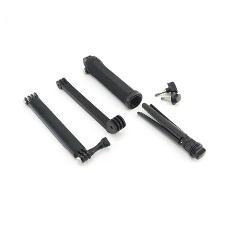 3 Way Grip Foldable Waterproof Monopod Selfie Stick for Gopro Hero 9 8 7 5 6 4 3 SJ Xiaomi Yi Action Camera Tripod Accessories