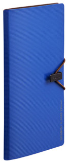 Comix Business Folder Manager Conference File Document Organizer Layout Clip Signature Agreement: blue