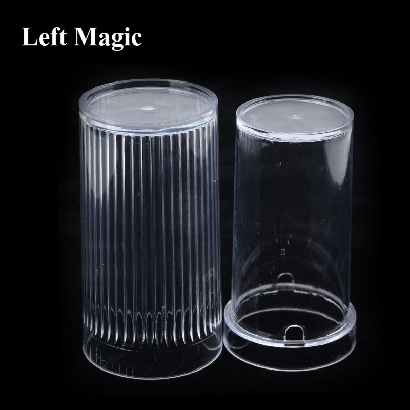1 Uds. Vaso pequeño para leche que desaparece, trucos de magia ilusión, accesorios para , juguete mágico para niños E3057