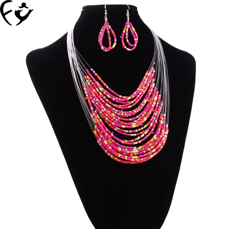 Are 20 layer line Beads Necklace: pa01