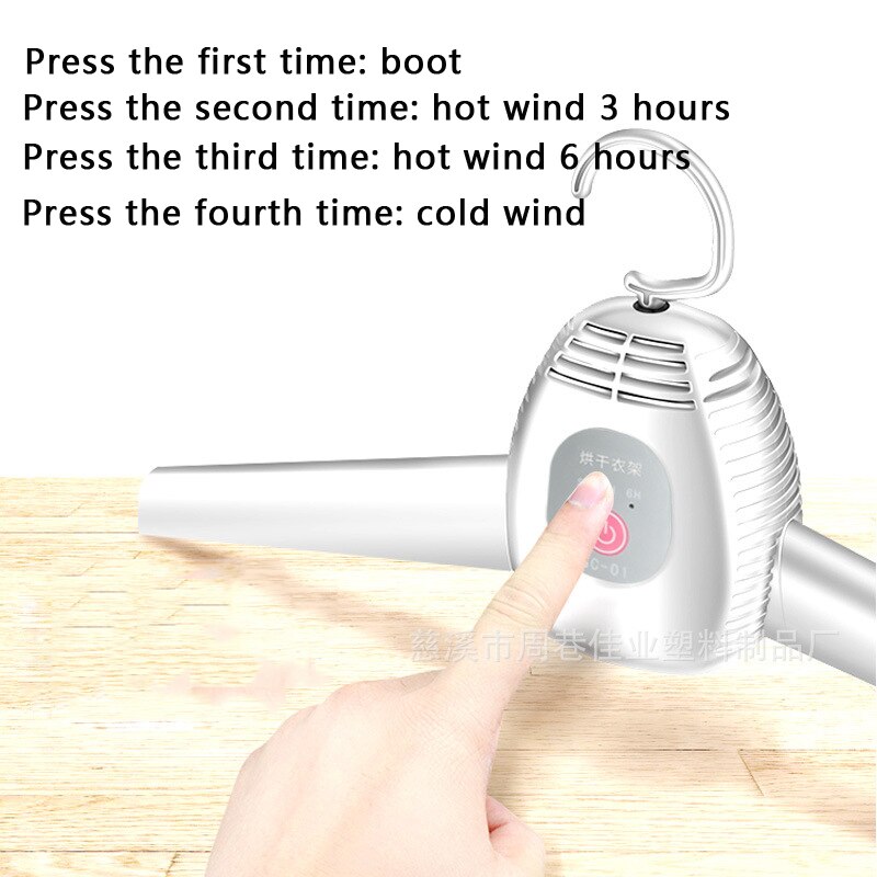 Portatile Pieghevole mini Stendino Vestire Indumento Asciugatrice Elettrica cremagliera di Lavanderia Riscaldatore Gancio Vestiti di Controllo Scarpe Cappotto Rastrelliere
