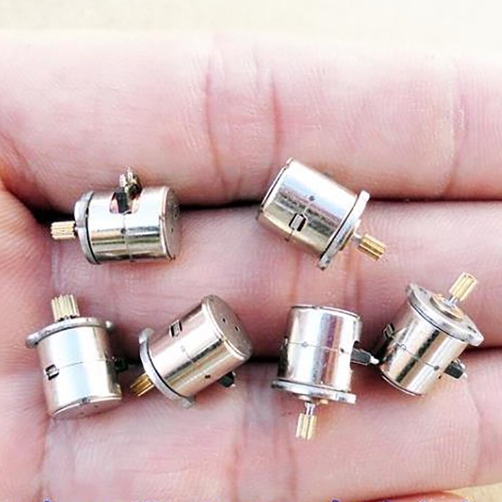 2 Phase 4 Draht Schrittmotor Durchmesser 8mm Höer 8,5mm Kleine treten Motor- Mit Zahnrad