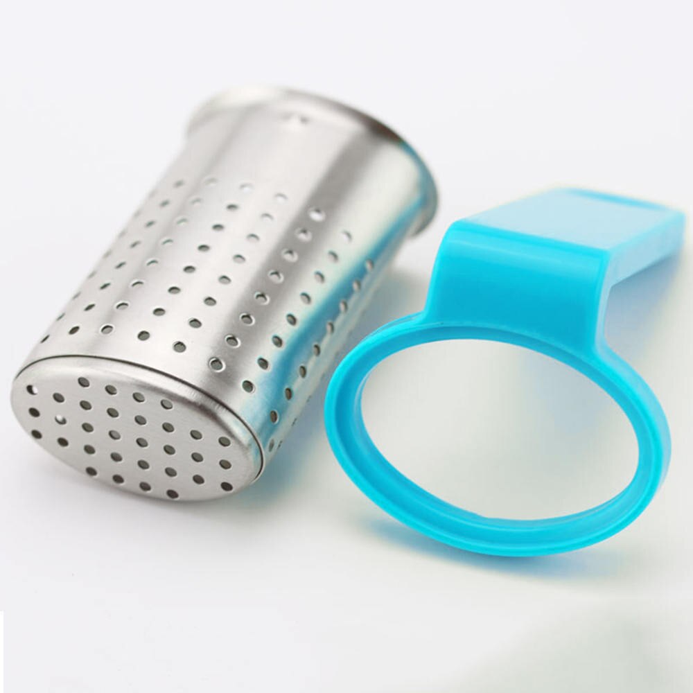 2 pièces en acier inoxydable thé en vrac infuseur théière filtre crépine tamis tasse tasses thé léger crépines