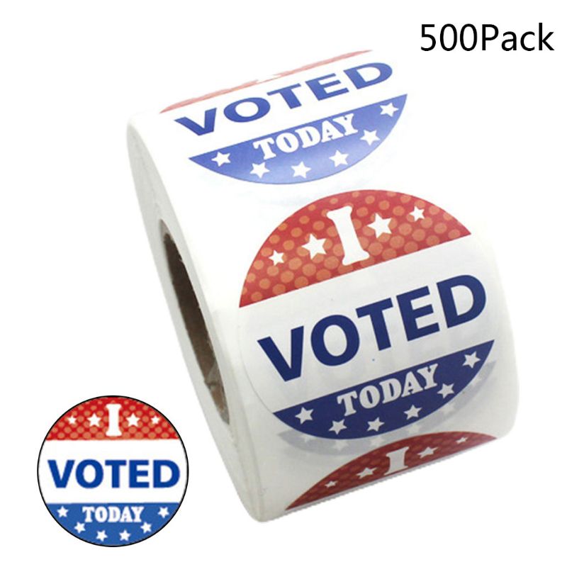 500 Pieces Stickers Patriotic Election Stickers Waterproof Decals for Election Day Parade Celebrations: 1