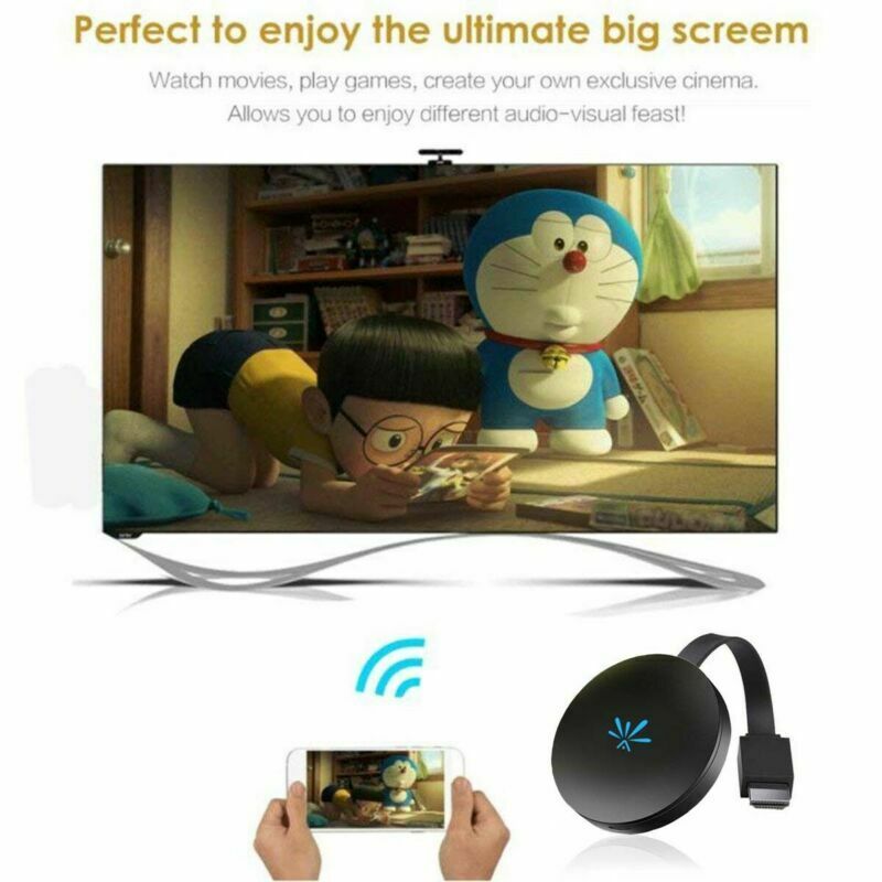 1080P MiraScreen G6 Miracast WiFi affichage sans fil HDMI TV Dongle récepteur + câble