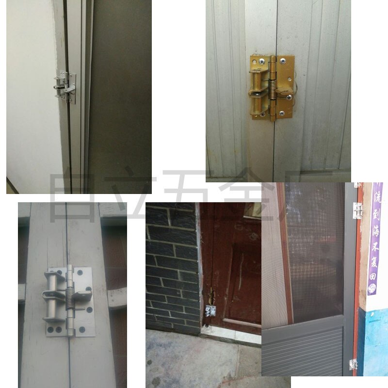 2pcs Positioning hinge Spring self closing hidden door hinge bisagras for window closet cupboard Furniture Connection hardware