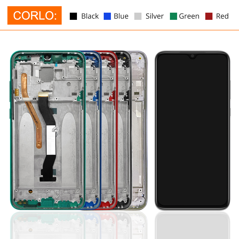 AAA LCD For Xiaomi Redmi Note 8 Pro LCD Display Screen with Frame For Redmi Note8Pro M1906G7I Display Screen