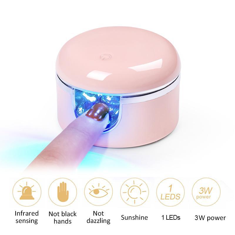 Sneldrogende Nagels Uv Lamp Nail Lamp Led Uv Led Lamp Mini Ongles Materieel Professionnelle Nail Droger TSLM1