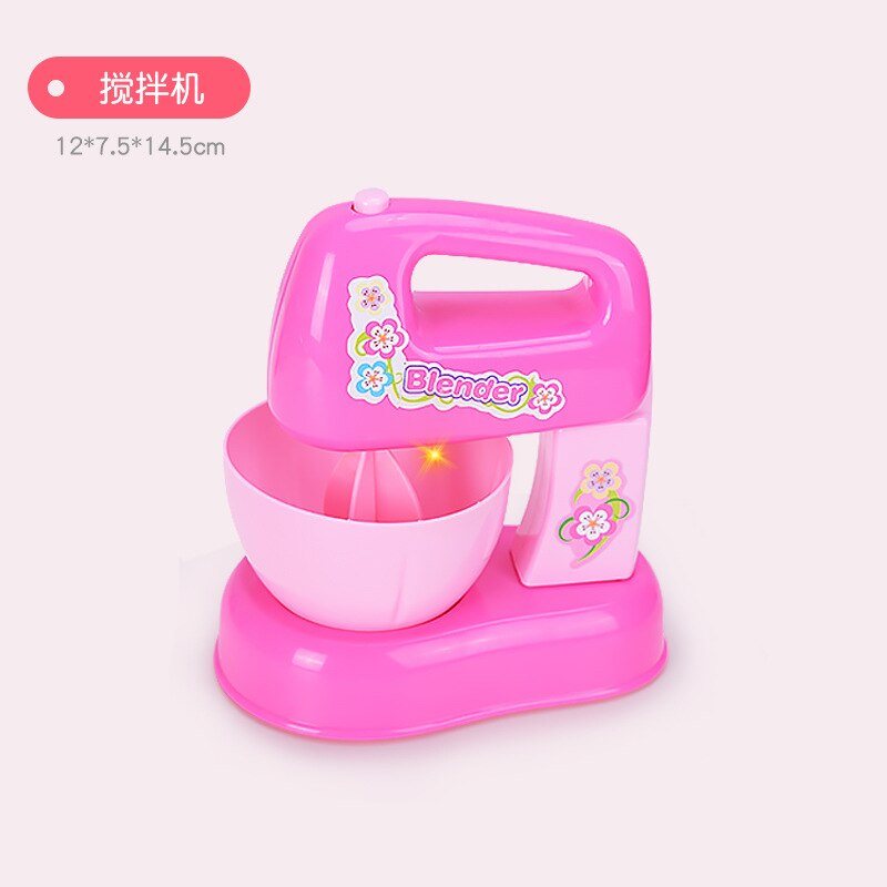 Vibrerer det samme barn mini apparat sæt simulation vaskemaskine legetøj små apparater pige lege hus legetøj: Æg visp