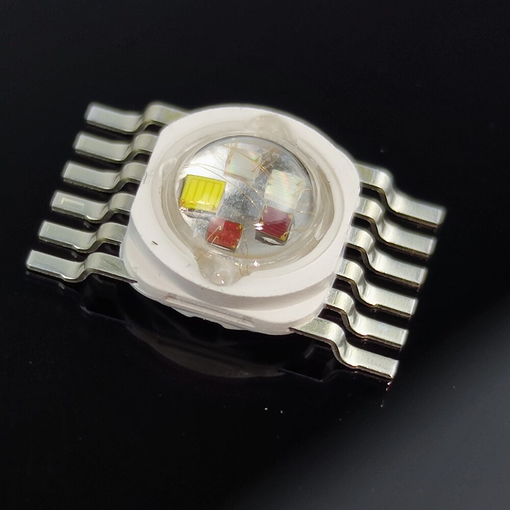 10 Stuks/18W Rgbwa Uv 6-In-1 Led Chip Par Verlichting Led Lamp Kralen 18W 6 Kleur Led Lichtbron