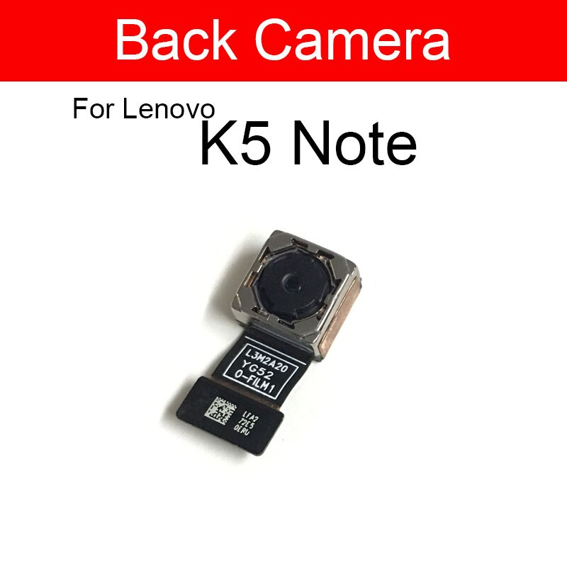 Anteriore ottavino e Posteriore Posteriore Cavo Della Flessione Della Macchina Fotografica per Lenovo K5 K6 K3 Nota A700 K50-T5 K5 Più K6 di Alimentazione k52t38 K53a48 K33a42 k33a48 Parti: K5 Note Back telecamera