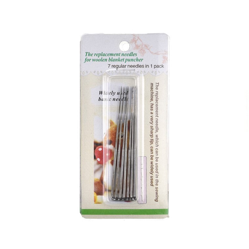7pcs 8cm Vilten Naalden Set Wolvilt Naalden Set Hand Craft Vervanging Naaldvilten DIY Ambachtelijke Gereedschappen Voor vrouwen Moeder