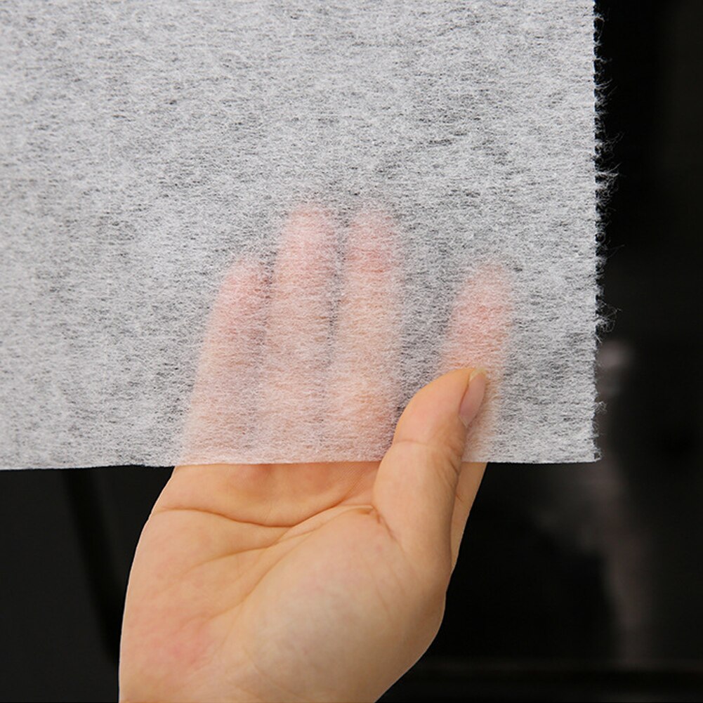 Niet Geweven Stof Papier Anti Oliedampen Stickers Afzuigkap Filter Stickers Anti Rook Cut Filter Absorberende Voor Keuken Wit 6Pcs