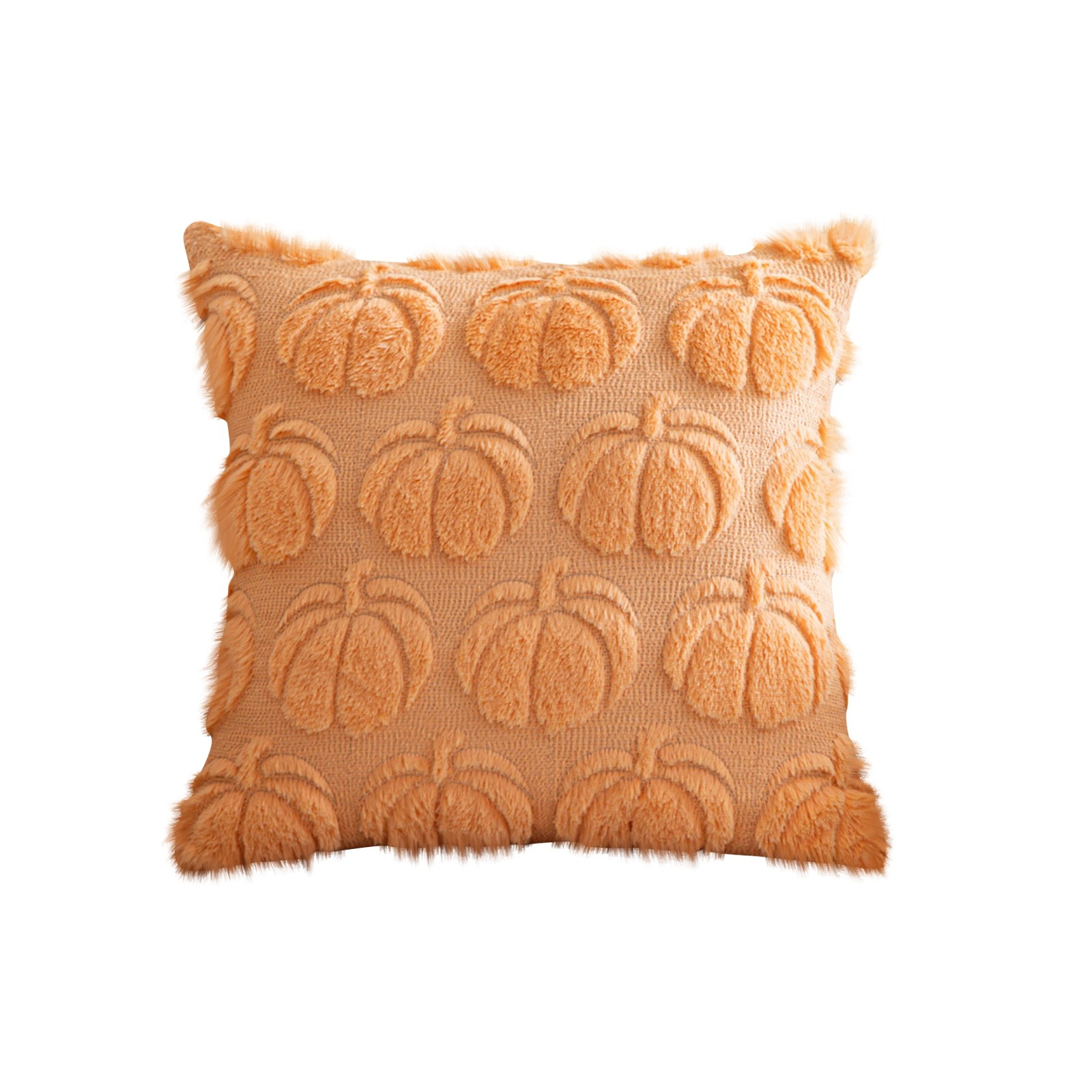17.7x17.7inThanksgiving Pillow Maple Leaf Cover Solid Color Cushaw Embroidery Home Pillow Waist Cushion Cover Cojines Para Sofa: plum