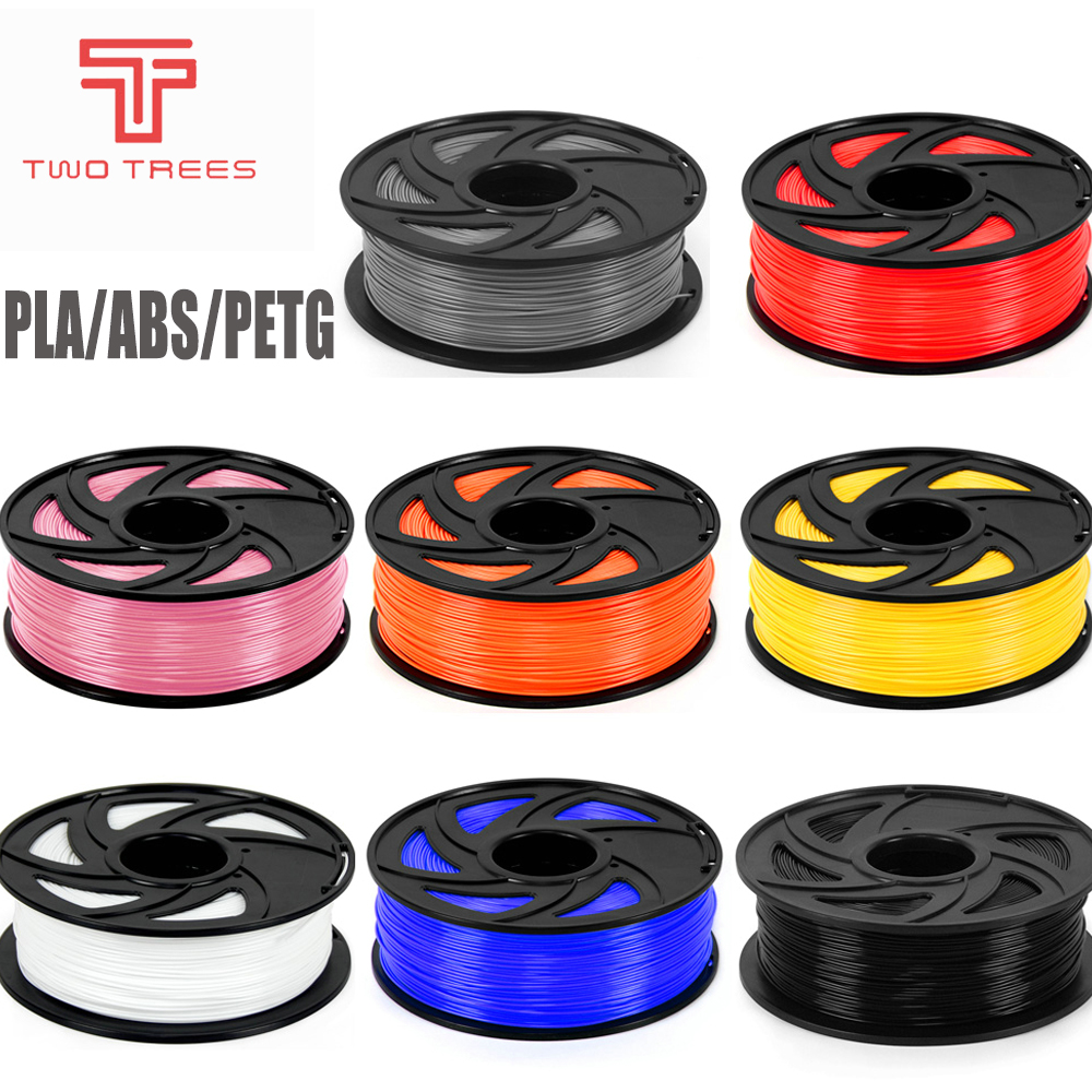 Overseas Warehouse 3D Printer Filament 1.75MM ABS PLA Filament 3D Printer 1KG Roll for Ender 3 CR10 Bluer Plus Extruder