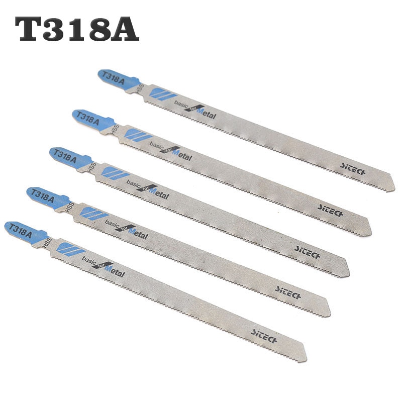 5 stks Zaagbladen T318A Schoon Snijden Voor Hout PVC Vezelplaat 132mm Zaagbladen Power Tools