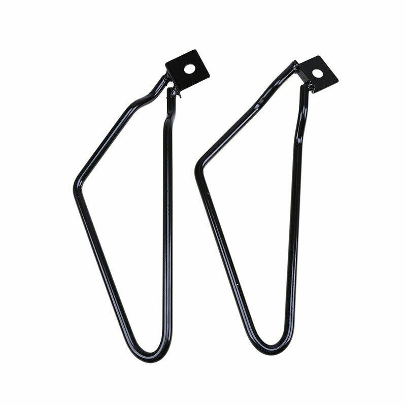 2Pcs Motorcycle Black Saddle Bag Support Rod Mounting Bracket for Sportster Xl 883 1200Travel Bag Bracket