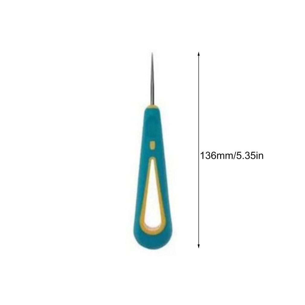 Canvas Leather Sewing Tool Crochet Hook Shoes Repair Tool Sets Awl Hand Stitching Taper Leathercraft Needle Tool Kit Sewing