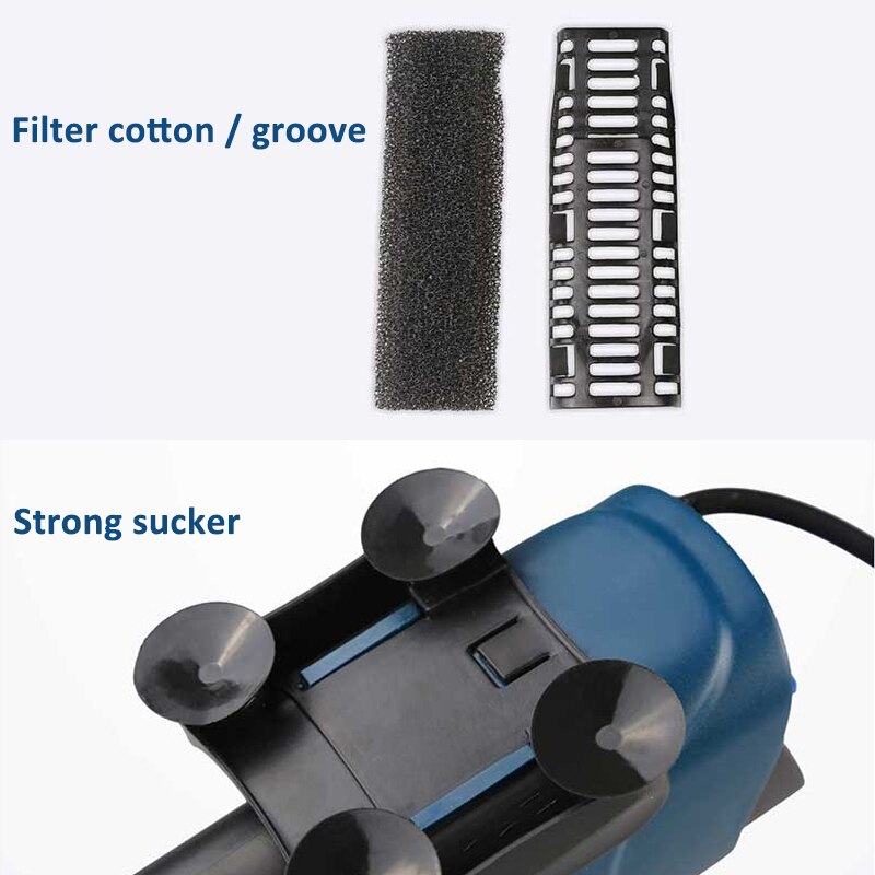thumbnail interactive-video image 1 of Aquarium Filter Pump – 350GPH, Sterilizer/Filtration, 10-75 Gallon Tanks 1 of 4