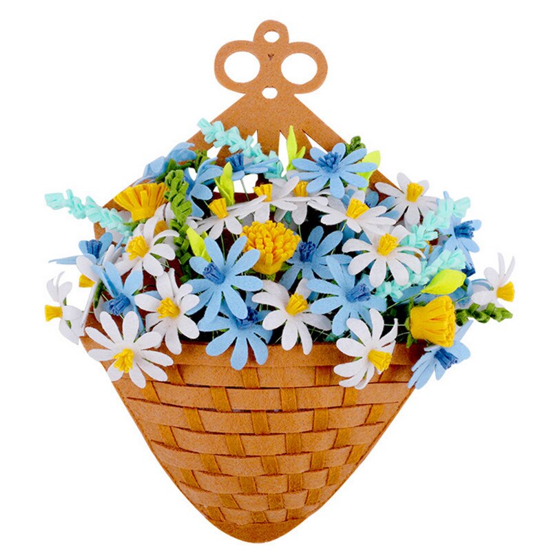 felt diy craft Felt Flower Decoration Free Cutting DIY Material Package Handmade Cloth Flower For and Home Decor