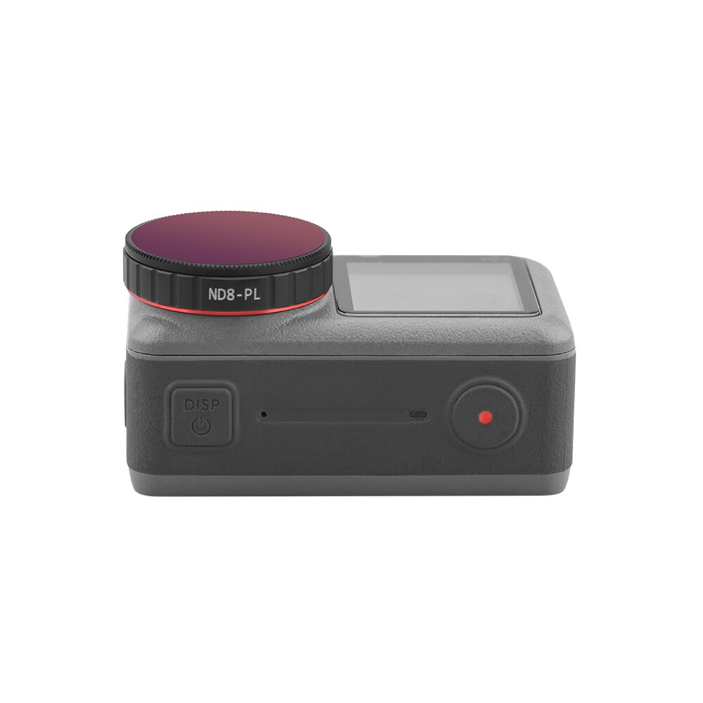 DJI OSMO ACTION caméra filtre B matériel UV lentille CPL lentille ND4 lentille ND8 lentille ND16 lentille ND32 lentille ND4-PL protecteur d'objectif